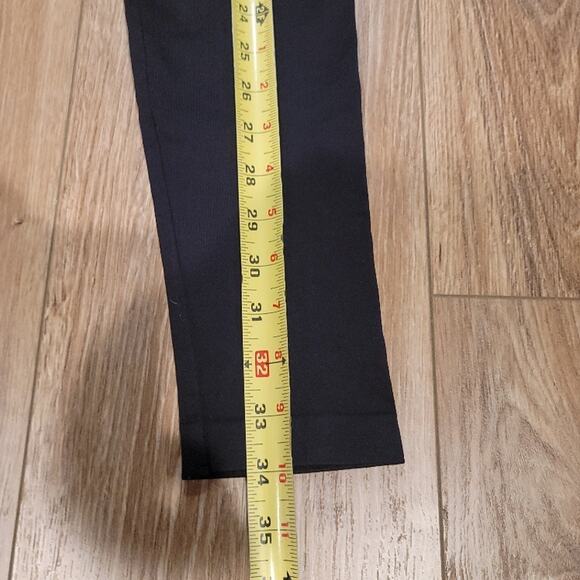 GYMSHARK Black Athletic Leggings Waistband Sz Medium Fitness - Picture 5 of 7